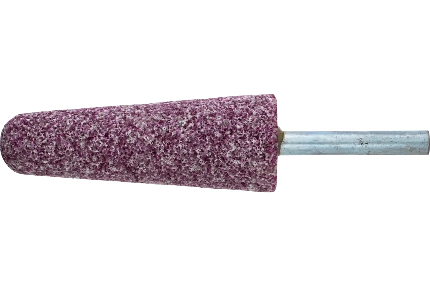 Picture of Pferd Vitrified Mounted Point, Steel, 1"x 2-3/4, 30 Grit, A3, Aluminum Oxide, 1/4" Shank